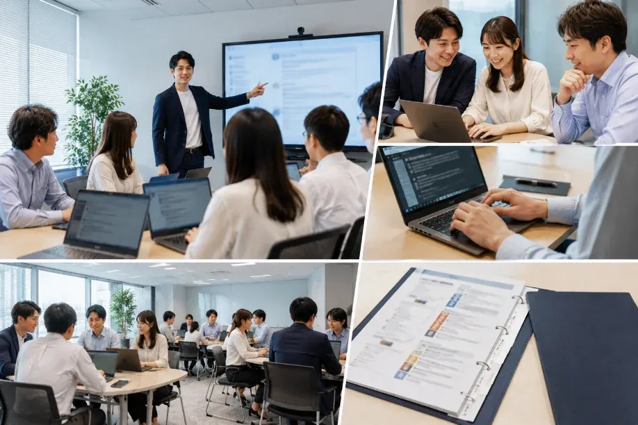 社員向け研修の様子